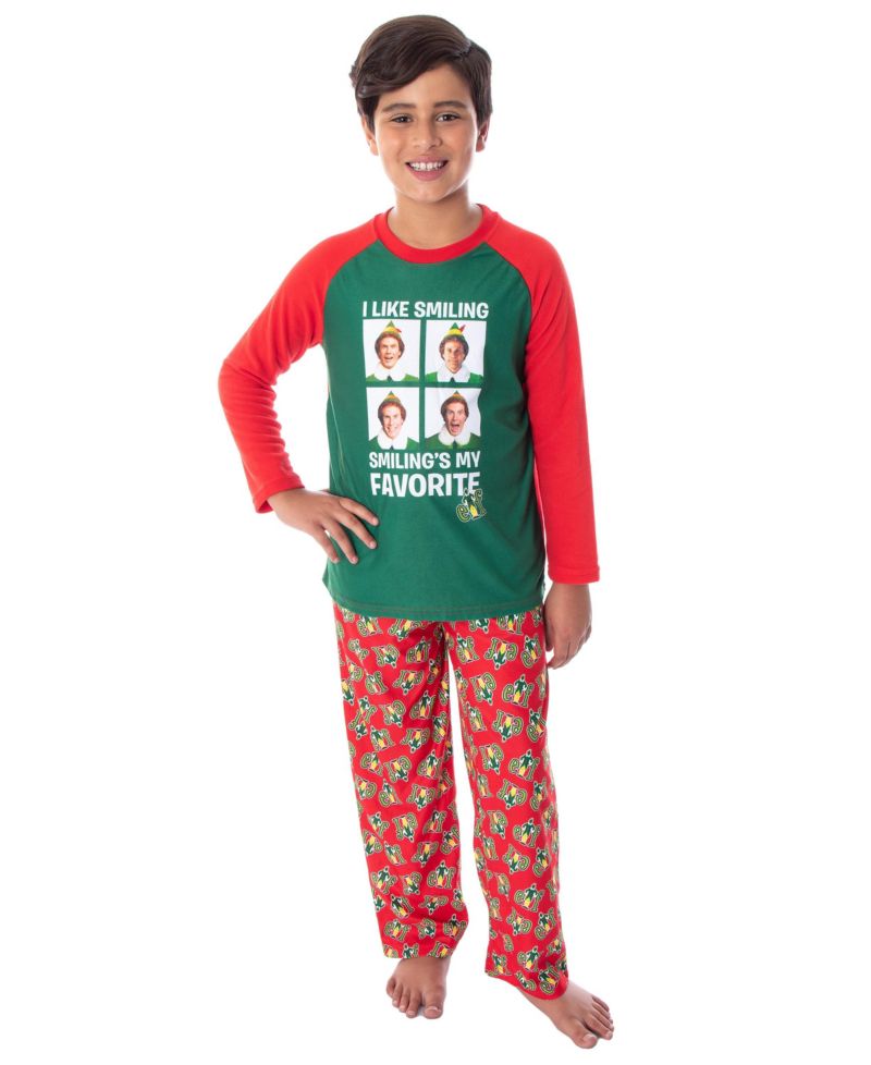 The Movie Boys' Buddy I Like Smiling, Smiling's My Favorite Pajama Set