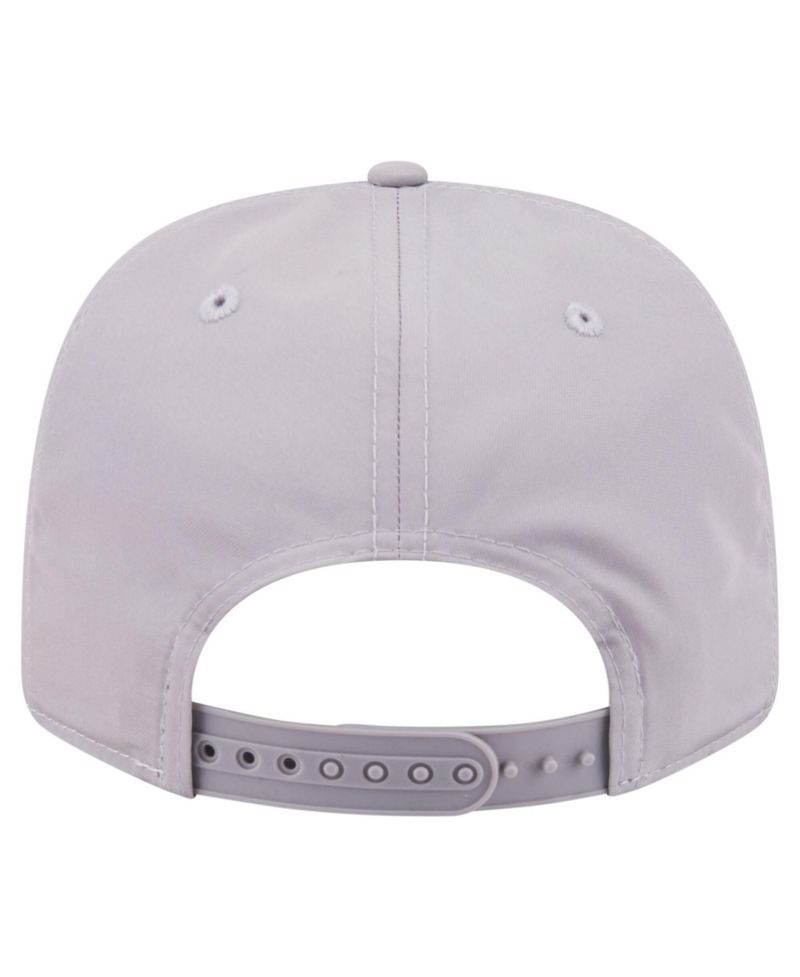 Men's Gray New York Yankees Laser Perforated 9SEVENTY Adjustable Hat