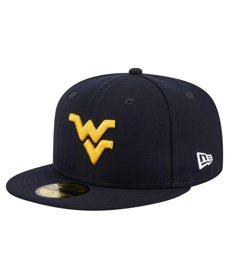 Men's Navy West Virginia Mountaineers 59FIFTY Fitted Hat