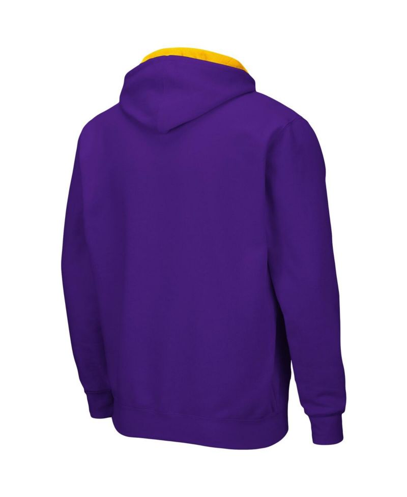 Men's LSU Tigers Arch Logo 3.0 Full-Zip Hoodie