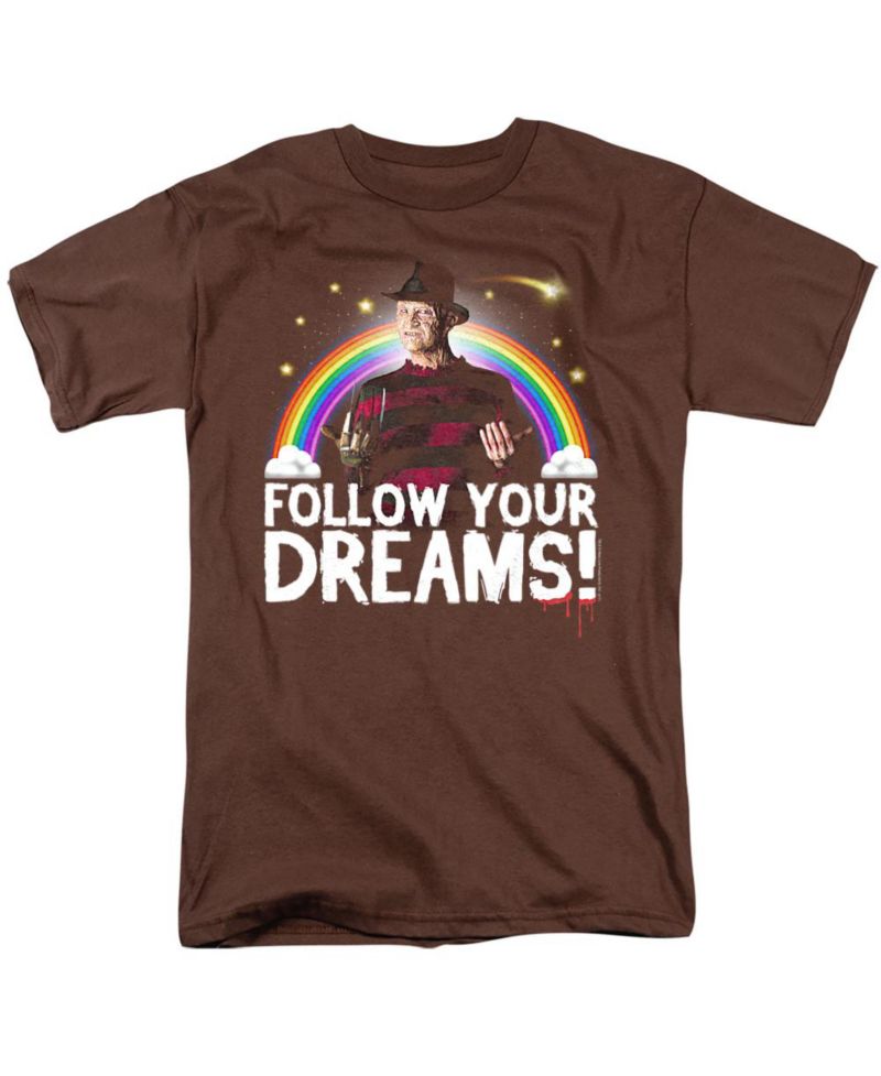 Men's Nightmare on Elm Street Follow Your Dreams T-Shirt
