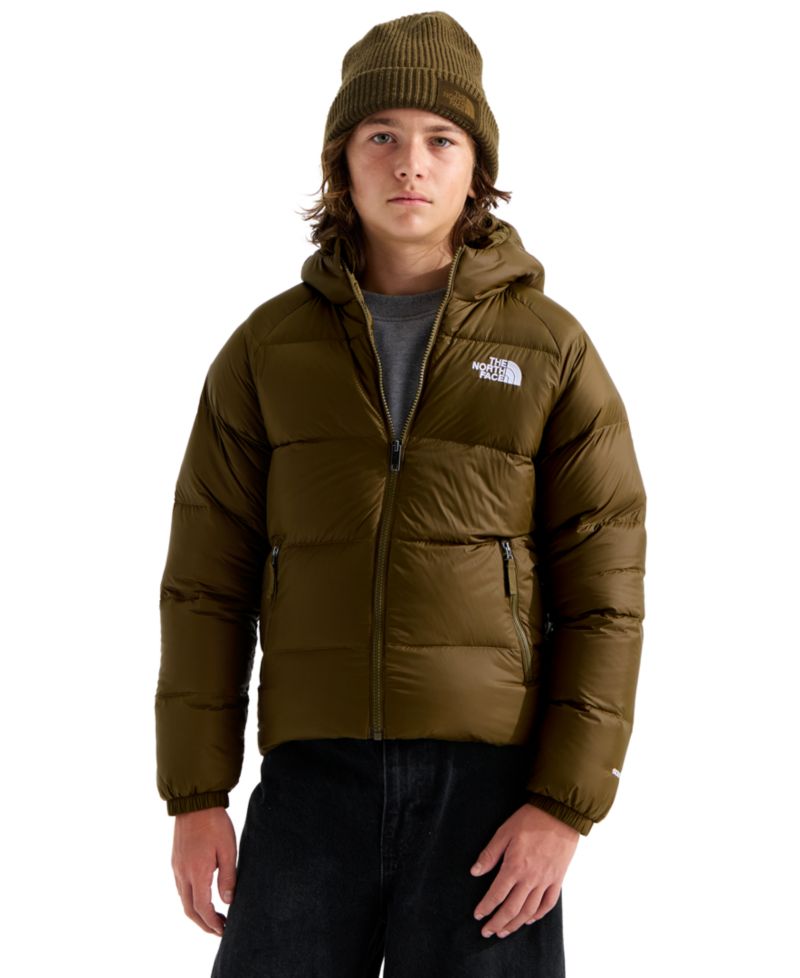 Boys' 8-20 Hydrenalite™ Hooded 600 Fill Down Jacket