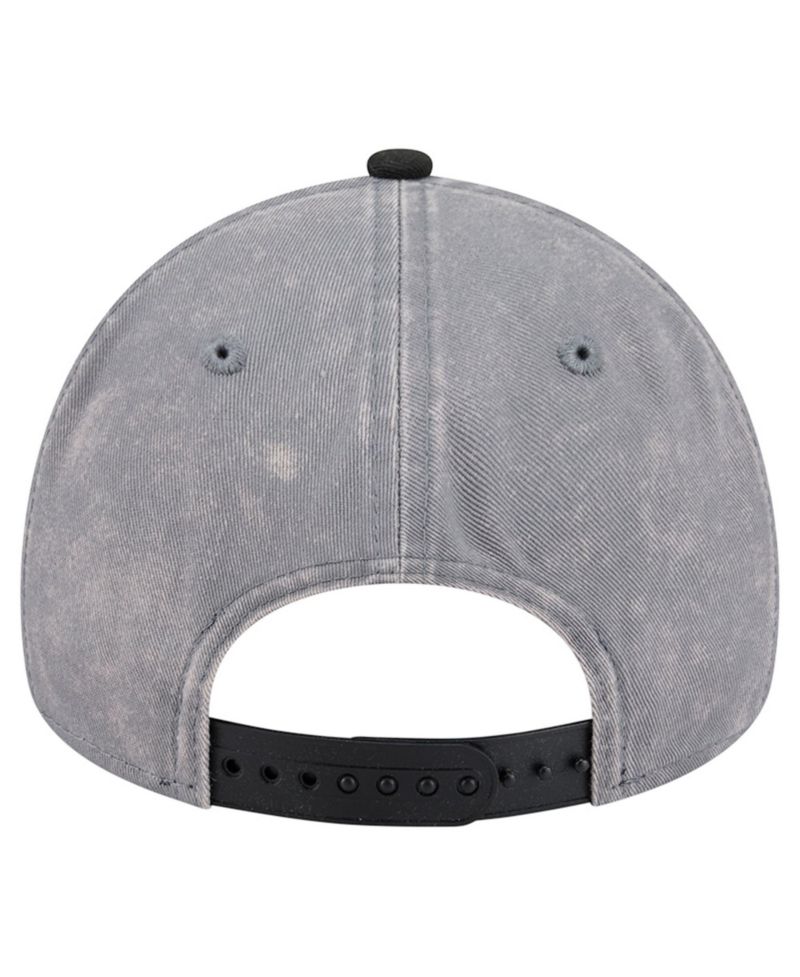 Men's Gray/Black Los Angeles Kings Storm A-Frame 9FORTY Adjustable Hat