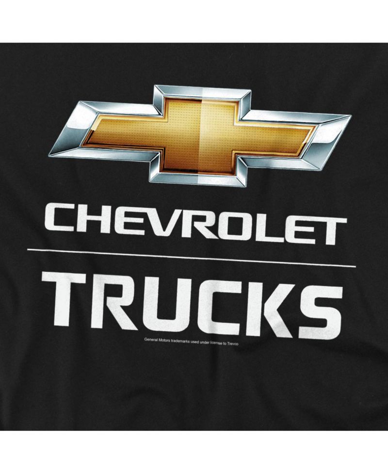 Men's Chevrolet Trucks Graphic Long-Sleeve Crewneck Sweatshirt