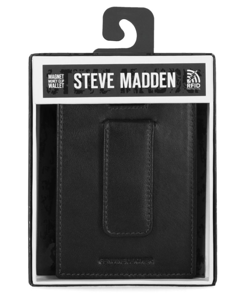 Men's Antique-Like Magnet Front Pocket Wallet