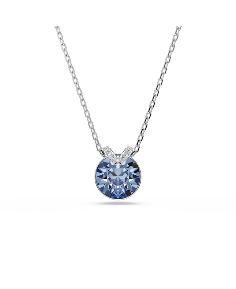 Bella Metal-Tone Plated V Pendant Necklace