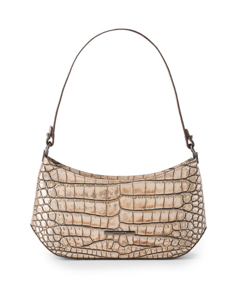 Lilibeth Shale Small Leather Shoulder Handbag