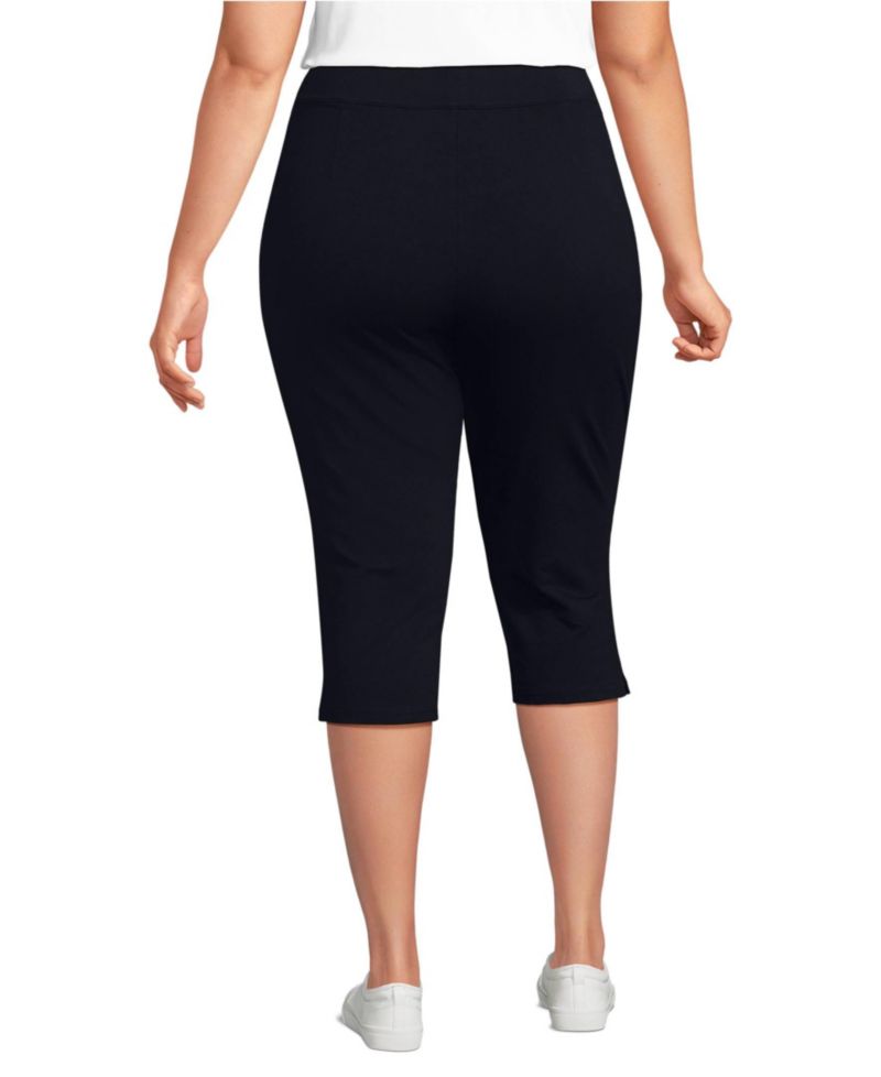 Women's Starfish High Rise Pintuck Capri Pants