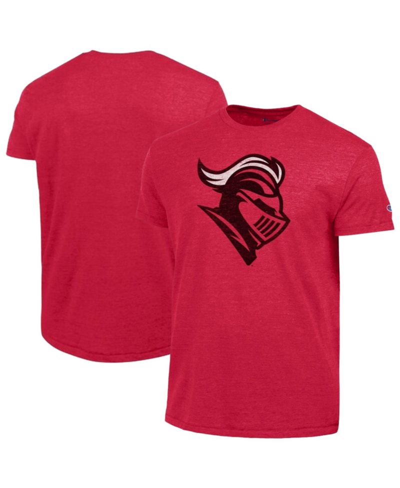Men's Scarlet Rutgers Scarlet Knights Vintage Triumph Tri-Blend T-Shirt