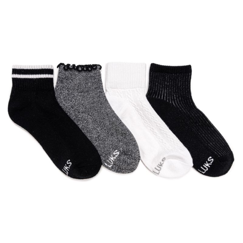 Women's Dream Step Mini Crew Socks, 4 Pair Pack