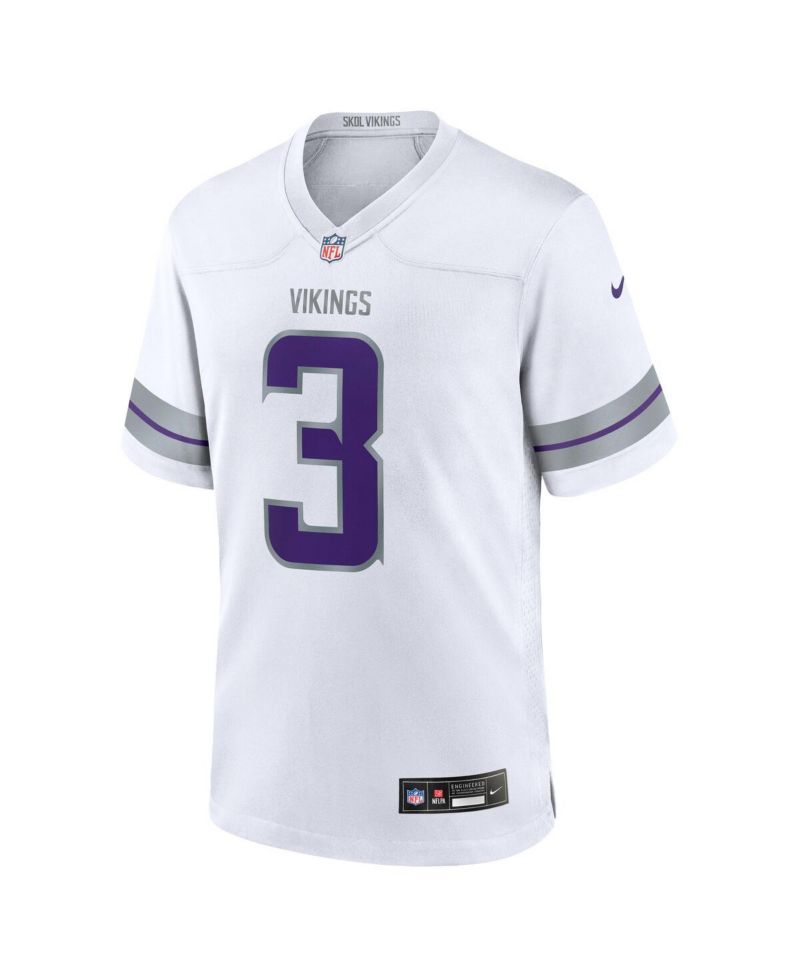 Nike Men's Jordan Addison White Minnesota Vikings Alternate Game Player Jersey