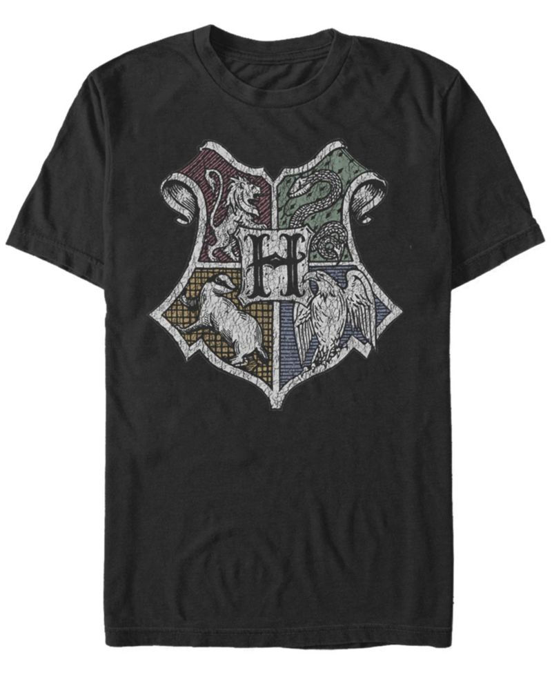 Men's Hand Drawn Crest Short Sleeve Crew T-shirt