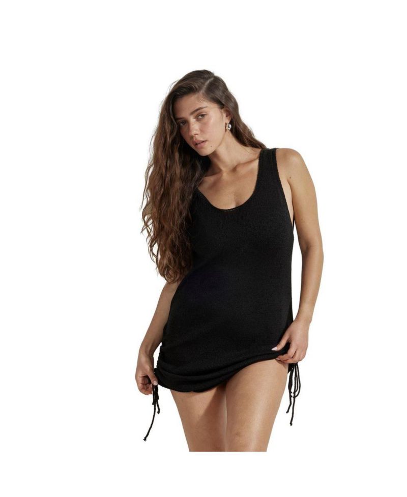 Women's Orchid Sleeveless Crochet Dress Cover-Up