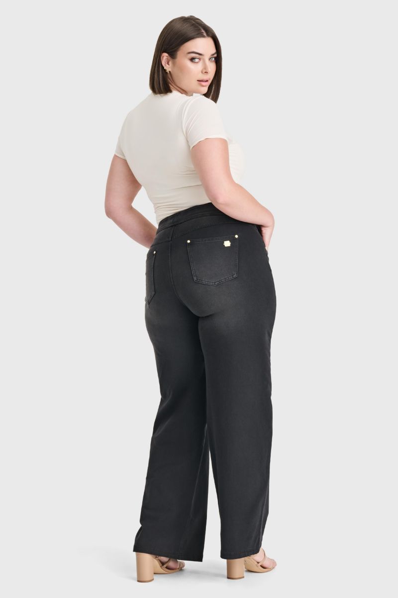 Women's High-Rise Shaping Wide Leg Jeans