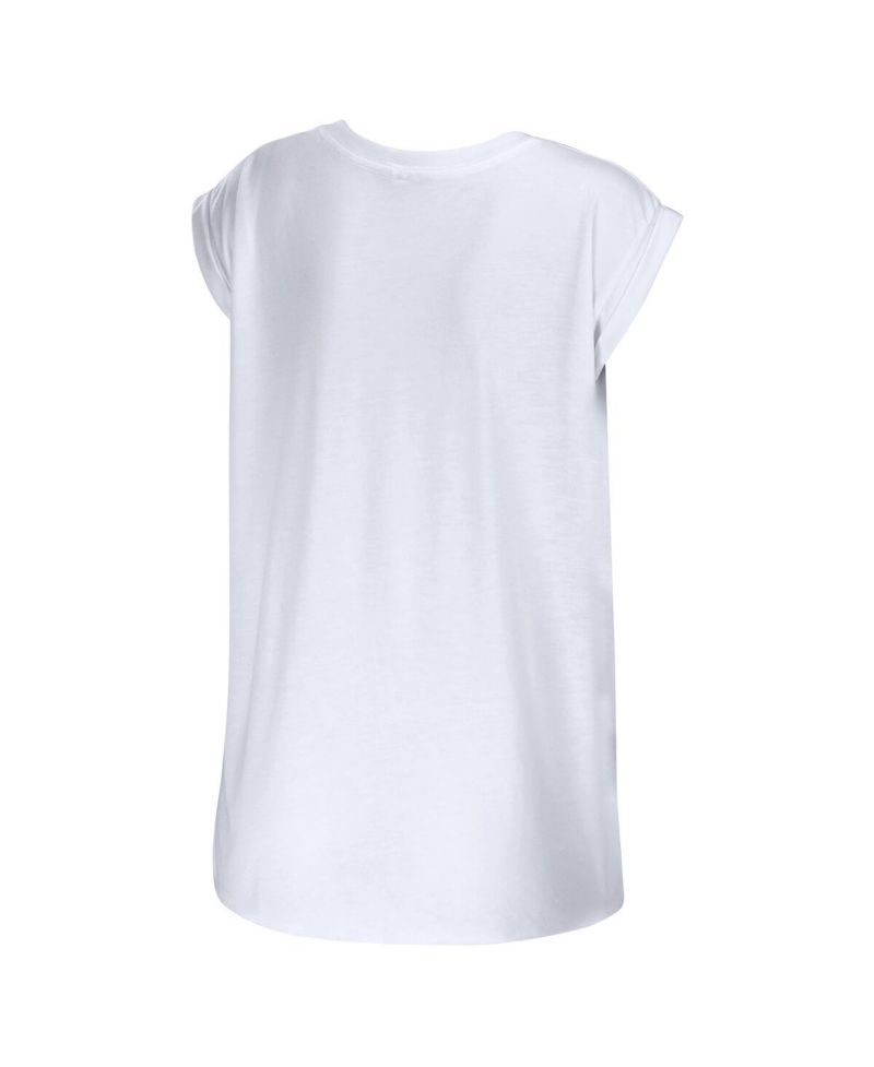 Women's White Pittsburgh Penguins Domestic Tank Top