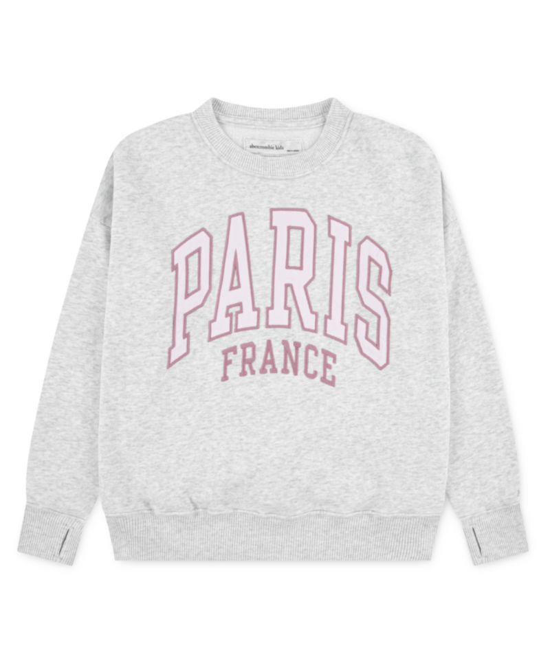 Girls I Heart Paris Crewneck Sweatshirt