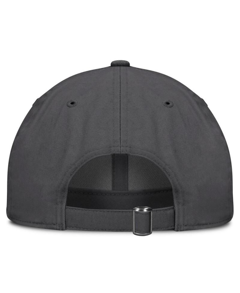 Men's Heather Charcoal UCF Knights Team Logo Washed Adjustable Hat