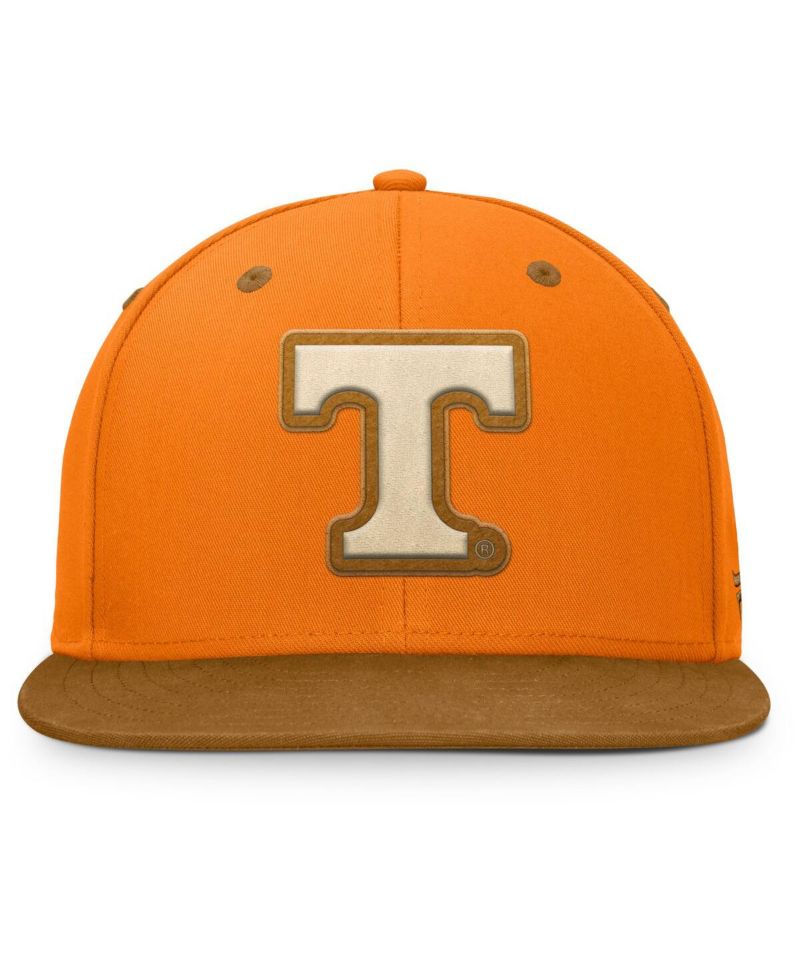 Men's Tennessee Orange/Brown Tennessee Volunteers Noboa Fitted Hat