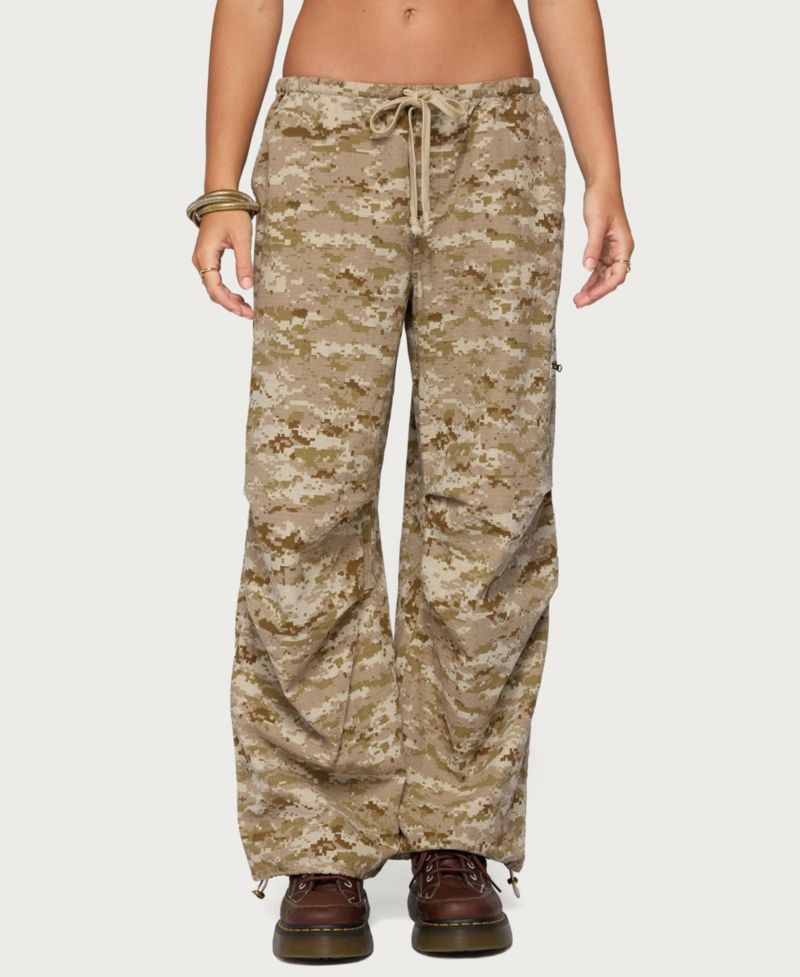 Women's Demey Camo Baggy Cargo Pants