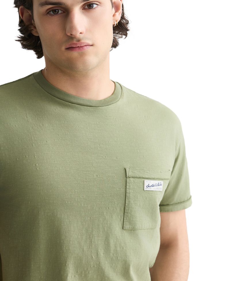 Men's Short-Sleeve Cotton Pocket T-Shirt