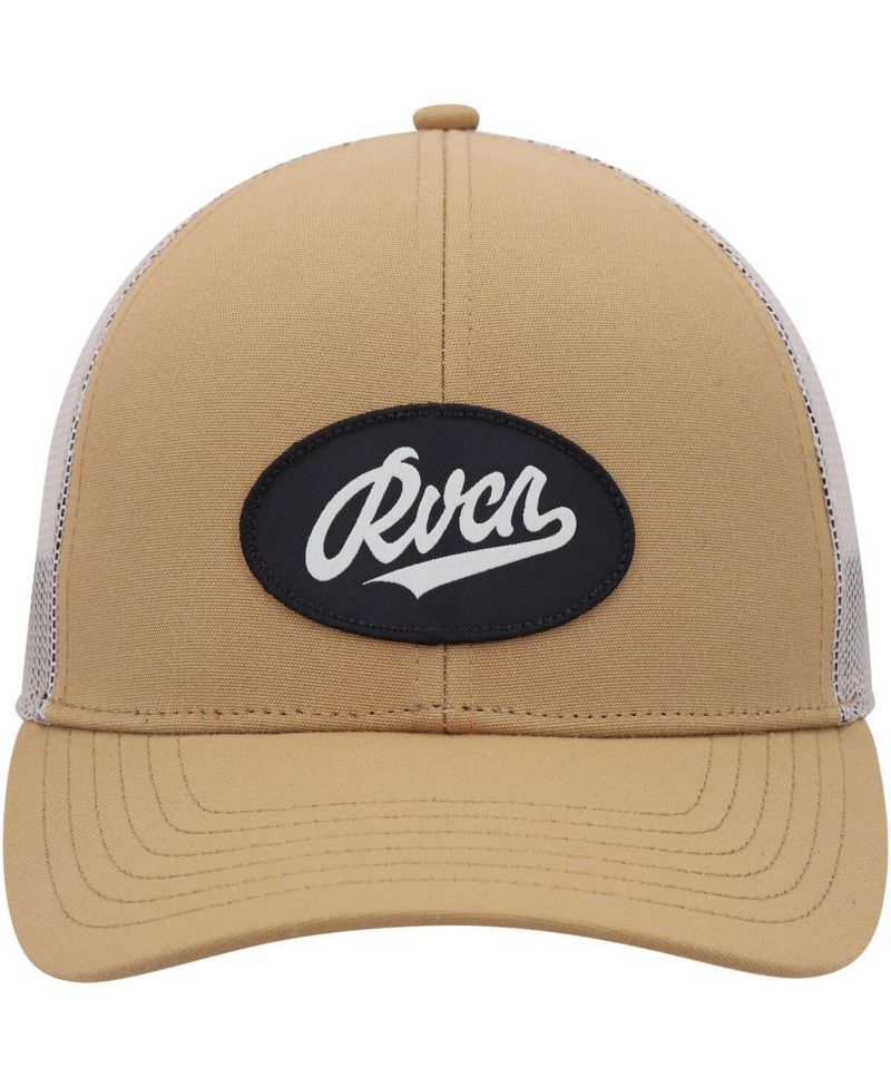 Men's Gold Work Script Trucker Snapback Hat