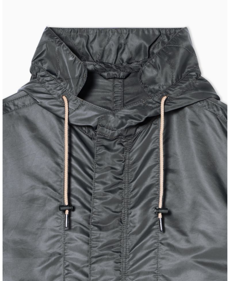 Men's Nylon Twill Trench Coat