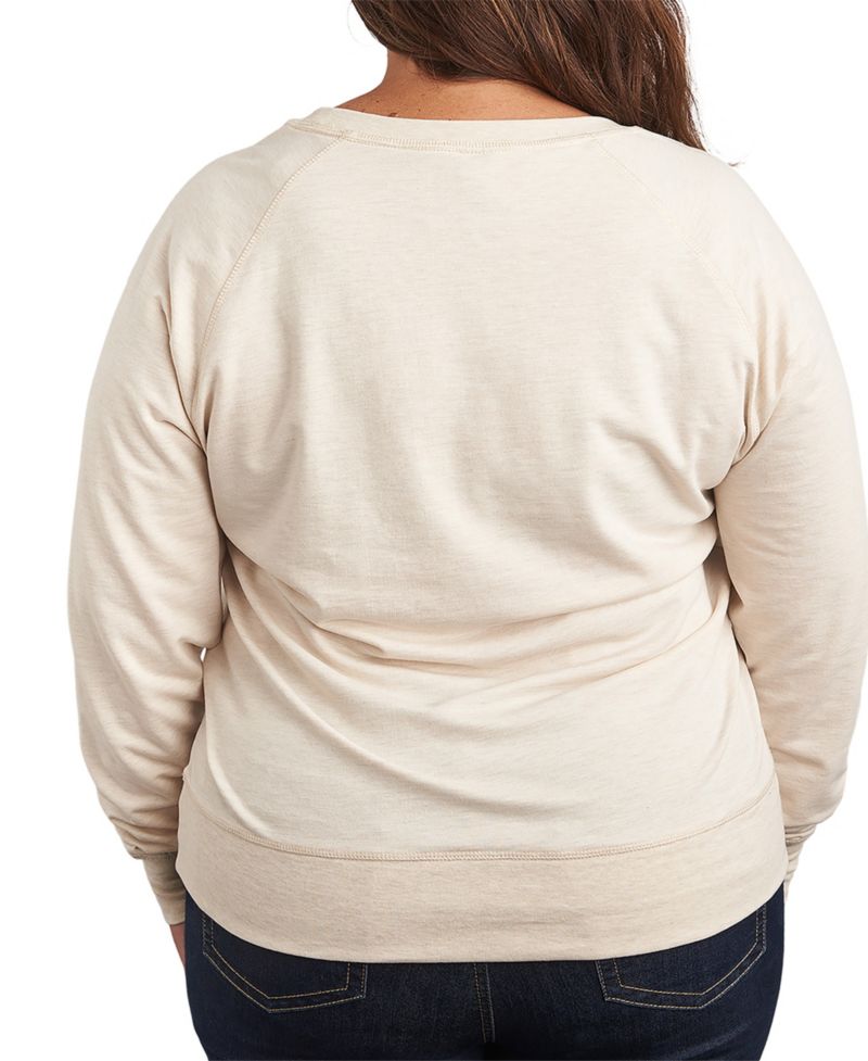 Plus Size Disney This Is My Farmers Market Shirt French Terry Long-Sleeve T-Shirt