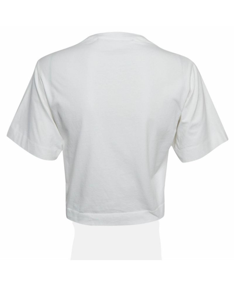 Women's Logo Embroidered Crop T-Shirt