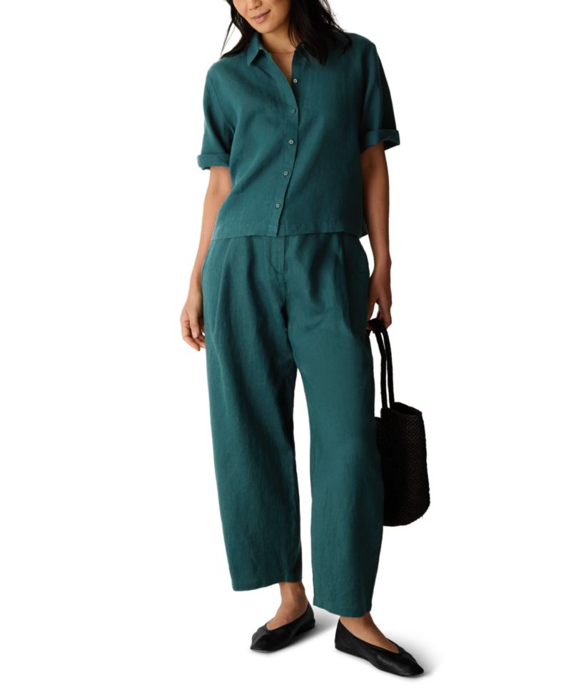 Women's Relaxed-Fit Ankle Pants