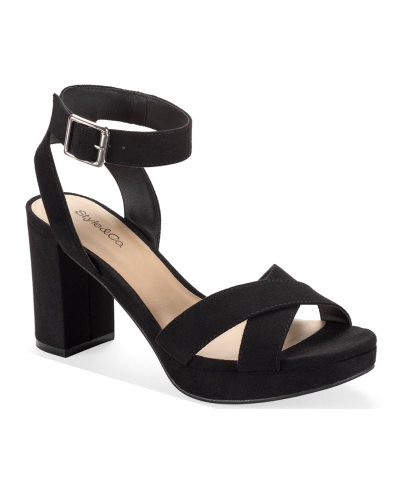 Women's Shannonn Block-Heel Dress Sandals