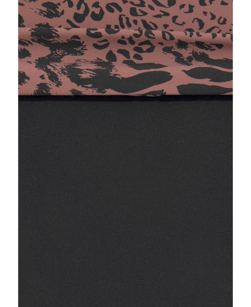 Women's Animal Print Tummy Control One-Piece Swimsuit