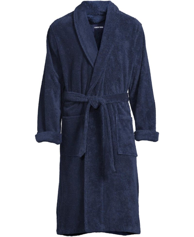 Big & Tall Calf Length Turkish Terry Robe