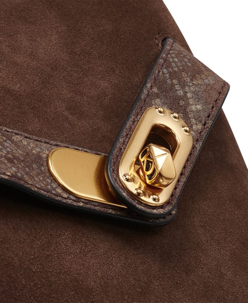 Bridgehampton Suede Crossbody Bag