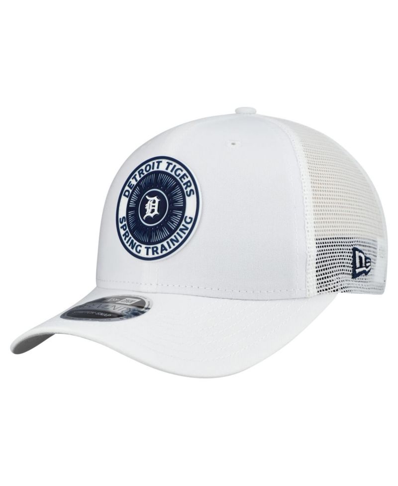 Men's White Detroit Tigers 2026 Spring Training Fan Pack 9SEVENTY Adjustable Trucker Hat