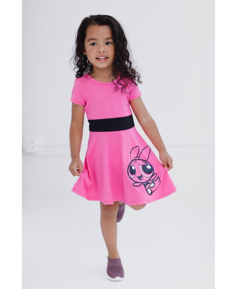 Girls Powerpuff Blossom Cosplay Dress