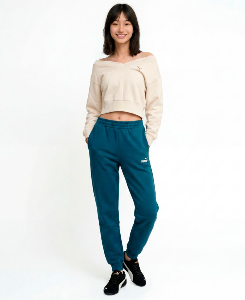 Women's ESS No. 1 Logo Fleece Relaxed-Fit Pull-On Sweatpants