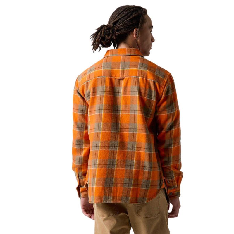 Men's Venture Midweight Flannel Shirt Button-Down Long-Sleeve Shirts