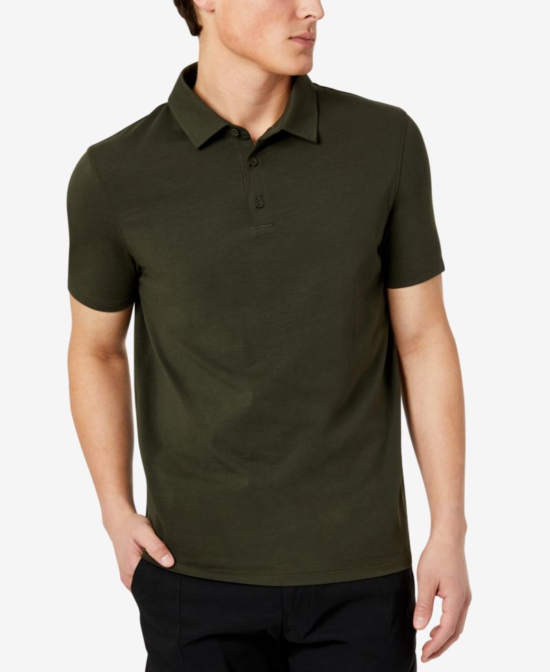 Men's Performance Button Polo
