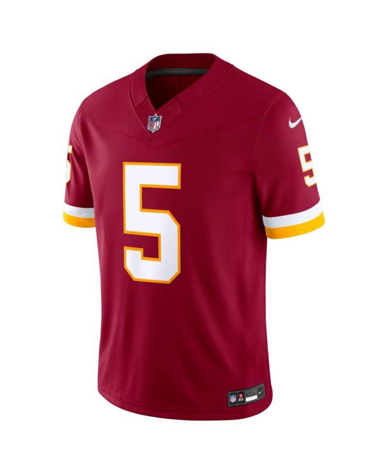 Men's Jayden Daniels Burgundy Washington Commanders Vapor F.U.S.E. Stitched Limited Jersey
