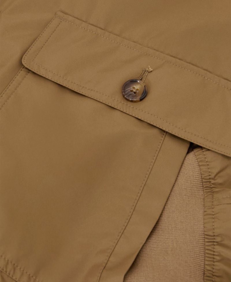 Men's Latent Button Through Technical Shorts Jacket