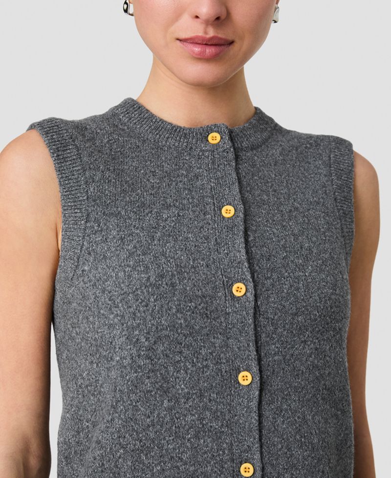 Women's Aleyna Crewneck Sleeveless Knit Top