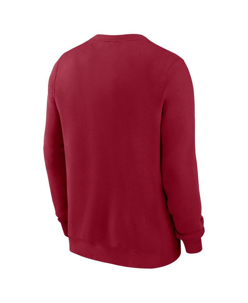 Men's Cardinal USC Trojans Arch Pullover Sweatshirt