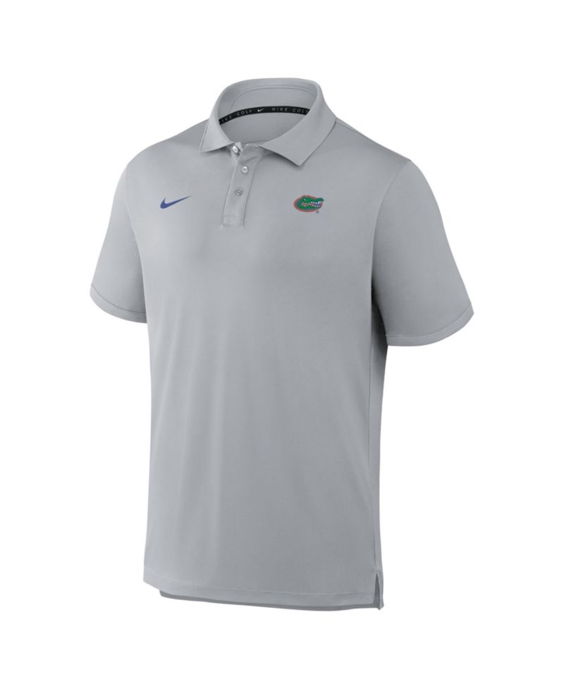 Men's Gray Florida Gators Par Dri-FIT Polo shirt