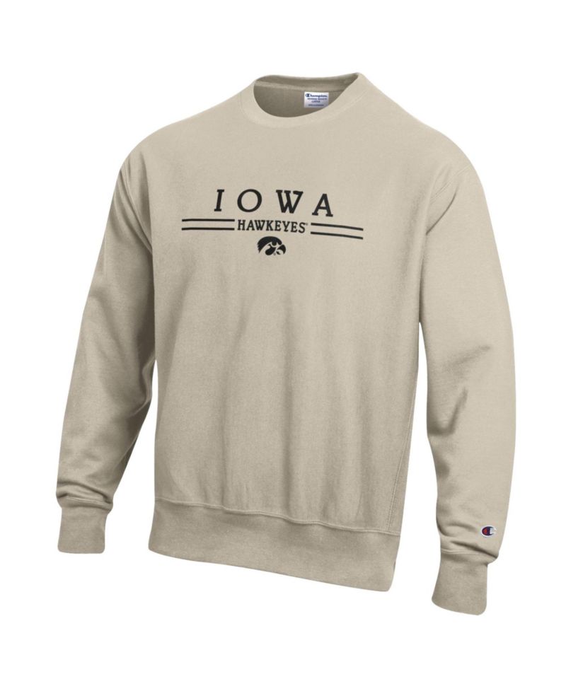 Men's Iowa Hawkeyes Heavyweight Reverse Weave Crewneck Sweatshirt