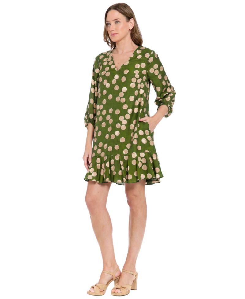 Women's V-Neck Short Dress