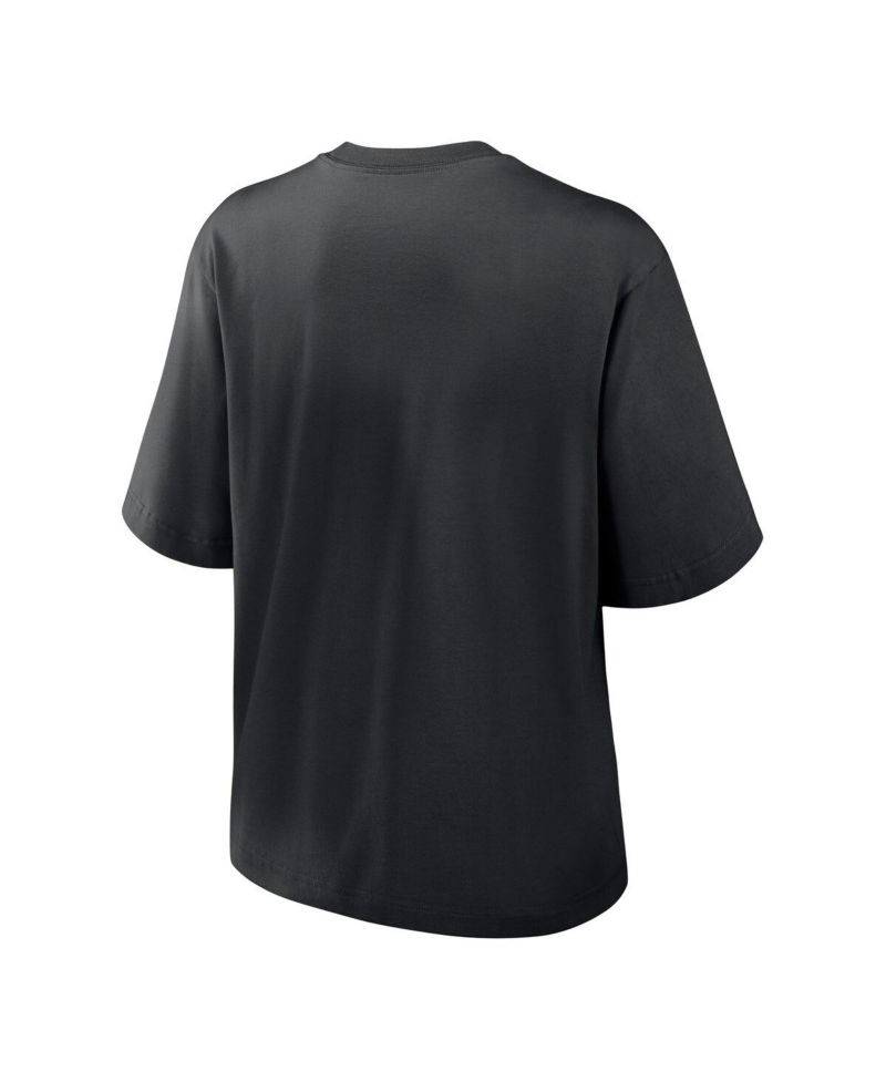 Women's Black Virginia Tech Hokies Boxy T-Shirt