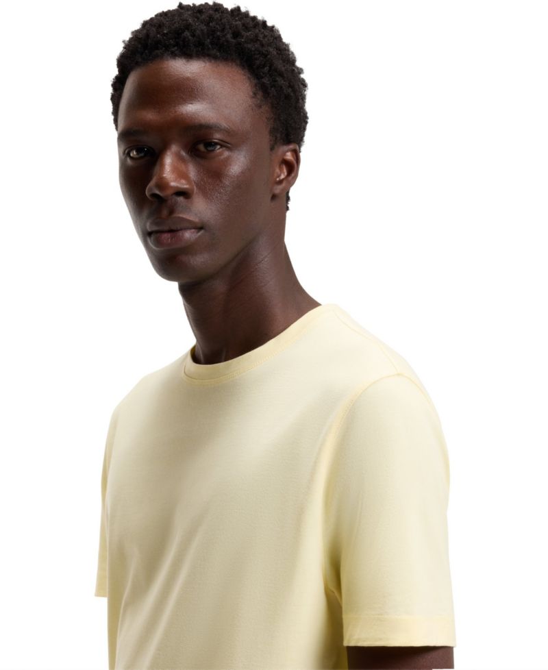 BECKHAM x BOSS Men's Cotton Silk T-Shirt