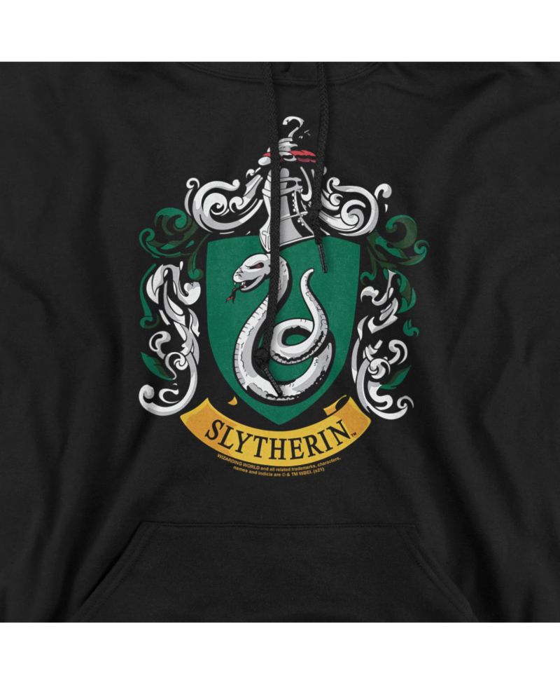 Men's Slytherin Crest Graphic Classic-Fit Hoodie