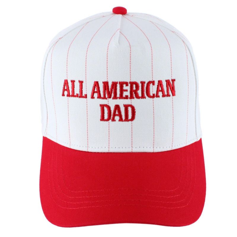 Men's All American Dad Pinstripe Baseball Hat