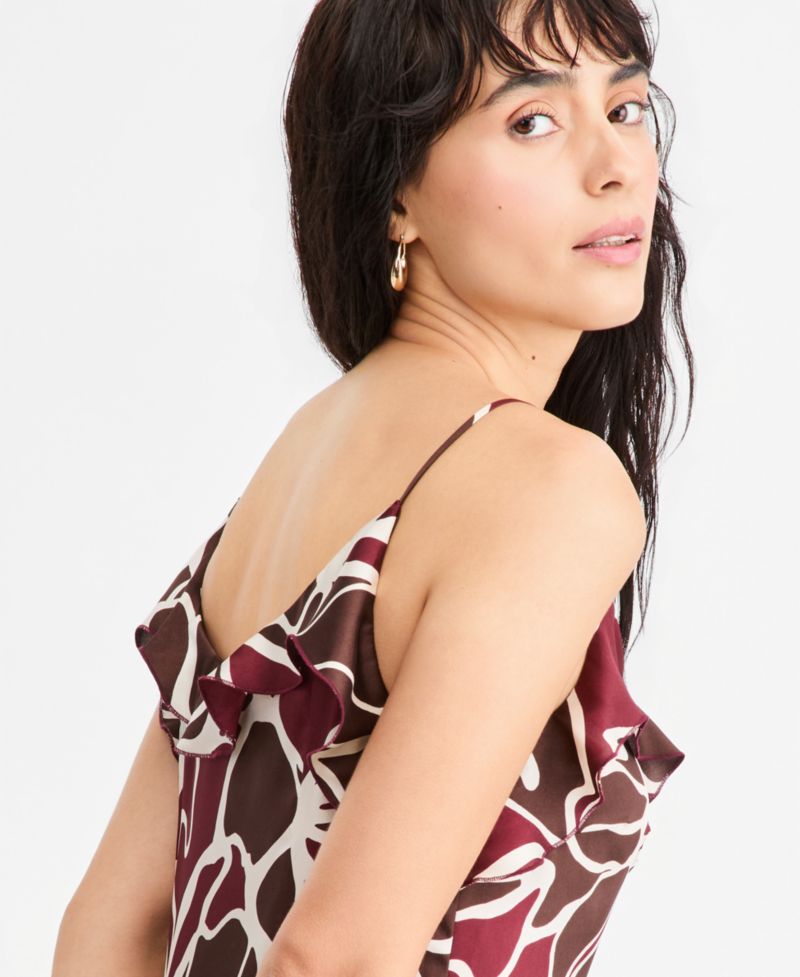 Women's Emmottuso Floral-Print Ruffled Midi Dress